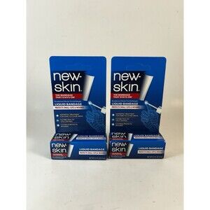 2 Pack New Skin Liquid Bandage 0.3 Fl Oz  First Aid Antiseptic Liquid Bandage
